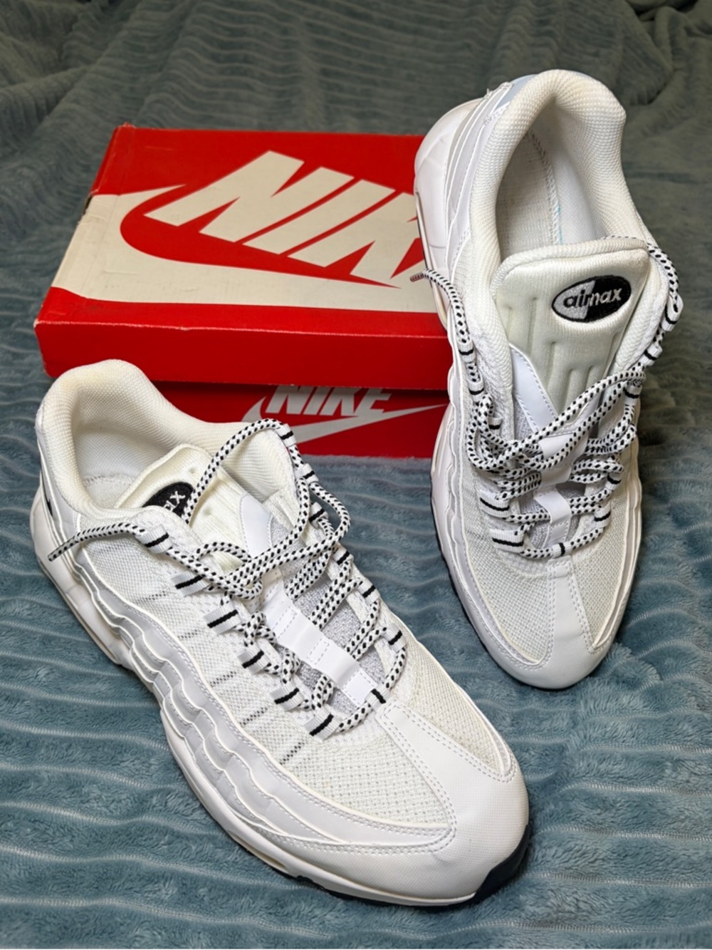 Nike Air Max 95 sneakers white size 13men
